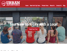 Tablet Screenshot of newyorkcityurbanadventures.com